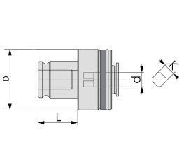GT Быстросменные резьбонарезные цанги