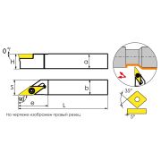 SVABL2020K16 Державка проходная для наружного точения