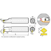 S16Q-SVUCR11 Резец токарный (державка) расточной по металлу