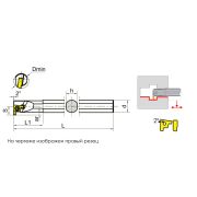 SIGER1210B-EH Резец для внутренних канавок