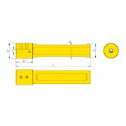KEO-S20-05 Переходная втулка для мини-резцов