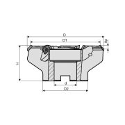 AF02.12B32.100.05 Фреза торцевая насадная со сменными пластинами