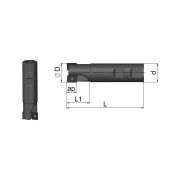 PE01.11W16.016.02 Фреза концевая со сменными твердосплавными пластинами