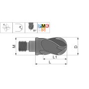S4GP12065195BM6-JF530M Сменная фрезерная головка сферические