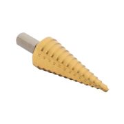 SSHS-105 Ступенчатое сверло по металлу, прямая канавка, HSS, TIN (6,8,10,12,14,16,18,20,22,24,26,28,30 мм)