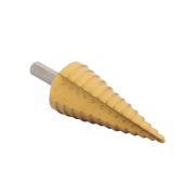 SSHS-113 Ступенчатое сверло по металлу, прямая канавка, HSS, TIN (5,7.5,10,13,16,19,21,23,26,29,31,33,35 мм)