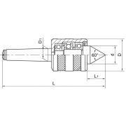 LC-MD-MT5A Центр вращающийся для средних нагрузок, конус Морзе 5