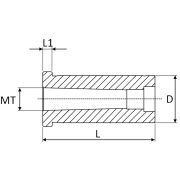 Втулка переходная D60 - MT1