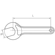 Гаечный ключ для цанговых патронов ER20, тип A