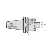 Оправка для насадных фрез BT30-FMB16-100
