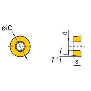 RCMX2507MO-MR-HR8115 Пластина токарная для точения