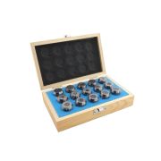 ER25-SET-15-OM Набор цанг ER25 - 15 шт. (2,3,4,5,6,7,8,9,10,11,12,13,14,15,16 мм)