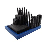 CK-30-58 Набор прижимов со шпильками M30 для фрезерного стола с пазом 36 мм, 58 предметов