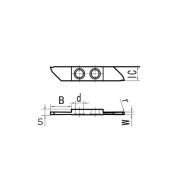 THC42R200-CE15R-PM125 Пластина отрезная, канавочная