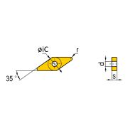 VNGA160404-ZH-BT6000 Пластина для точения с напайками PCBN
