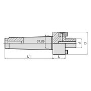 Оправка для насадных фрез MTB4-FMB27