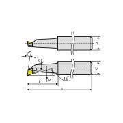 Резец расточной для глухих отверстий ГОСТ 18883-73 ВК8 20х20х200