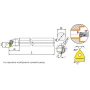 S32S-DWLNL08 Державка расточная