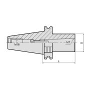 Патрон для концевых фрез с конусом Морзе SK40-MTB2-060 DIN69871