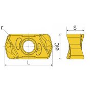 LNMU0303ZER-MJ-HR52522B Пластина фрезерная