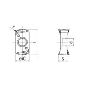 LOGU030310ER-GM-1020 Пластина фрезерная