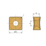 SNGX1005ANR-GM-HR5130 Пластина фрезерная