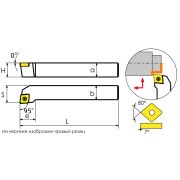SCLCR1010H06 Резец токарный (державка) по металлу