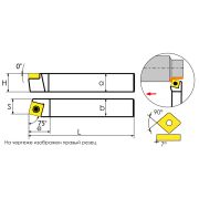 SSBCR2525M12 Резец токарный (державка) по металлу