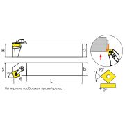 MSKNR2020K12 Державка проходная для наружного точения