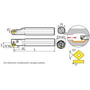 S25R-MVWNR16 Державка расточная