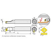 S16N-SDUCL07 Державка расточная
