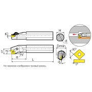 S20R-MCKNL12 Резец токарный (державка) расточной по металлу