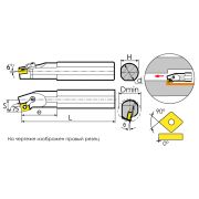 S40T-MSKNR12 Резец токарный (державка) расточной по металлу
