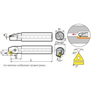 S20R-MTWNL16 Резец токарный (державка) расточной по металлу