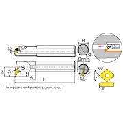 S25S-MVUNR16 Резец токарный (державка) расточной по металлу