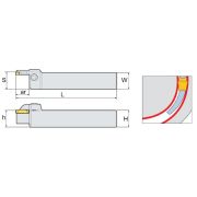 HFRFHL425-112/200-T20 Резец канавочный для торца 90°