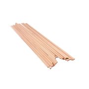 EDM-CPRTB-1.2-400-S Медный трубчатый одноканальный электрод, диаметр 1,2 мм, длина 400 мм (уп 100шт)