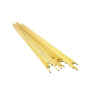 EDM-BRTB-2.5-400-M Латунный трубчатый многоканальный электрод, диаметр 2,5 мм, длина 400 мм (уп 30 шт)
