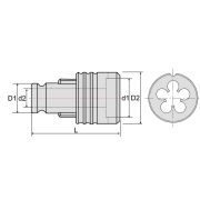 LG-ATD-TC820-25 Адаптер для плашек M8-M10