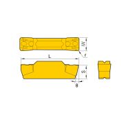 QCMB5008-CT-HR7225 Пластина отрезная, канавочная