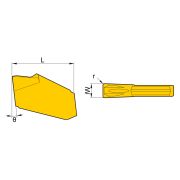SP300-HS8133 Пластина отрезная, канавочная