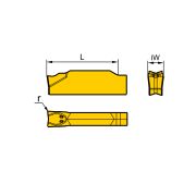 ZPGS0402-MG-YBG302 Пластина отрезная, канавочная