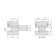 THA-D1-302060 Держатель VDI для инструмента универсальный