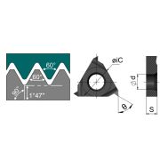 16ER-14NPT-HR5125 Пластина резьбовая NPT (Дюймовая коническая трубная резьба)