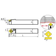 PSDNN2020K12 Державка проходная для наружного точения