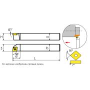 SCACR1212F09 Державка проходная для наружного точения